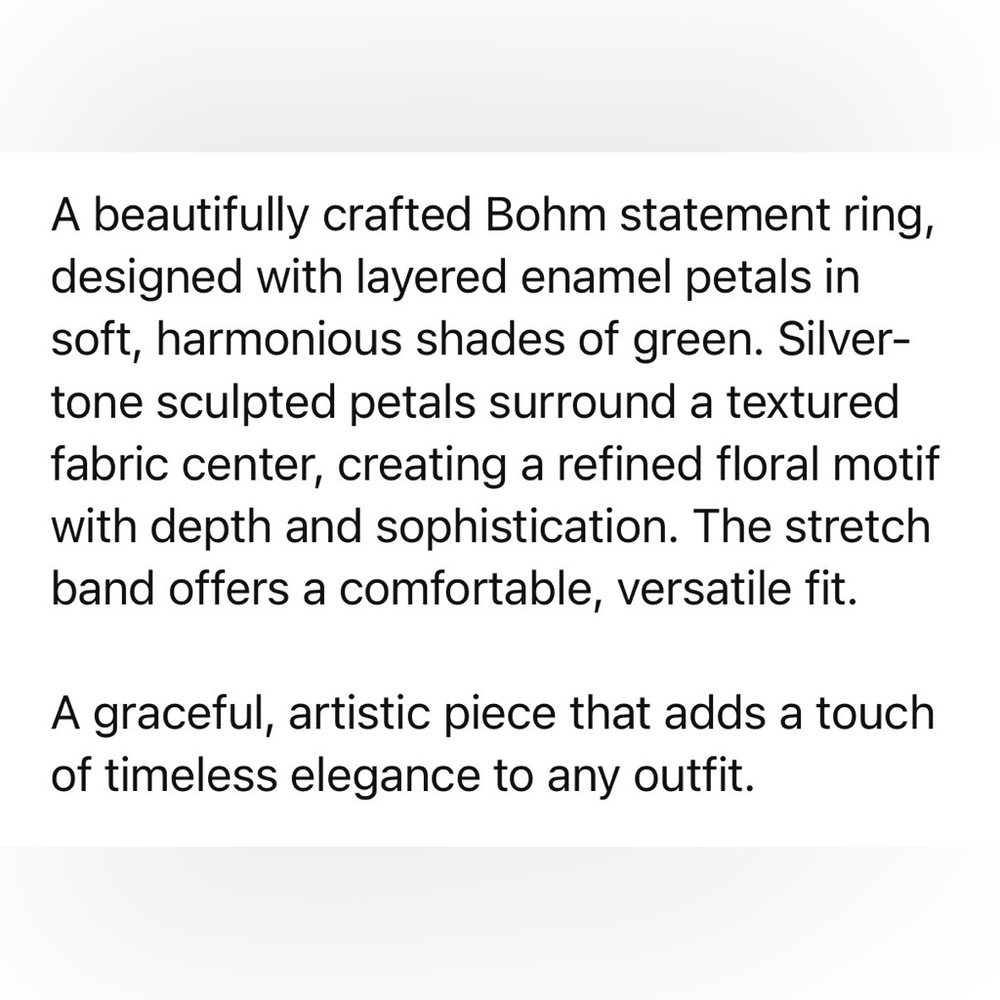Bohm Statement Ring - image 4
